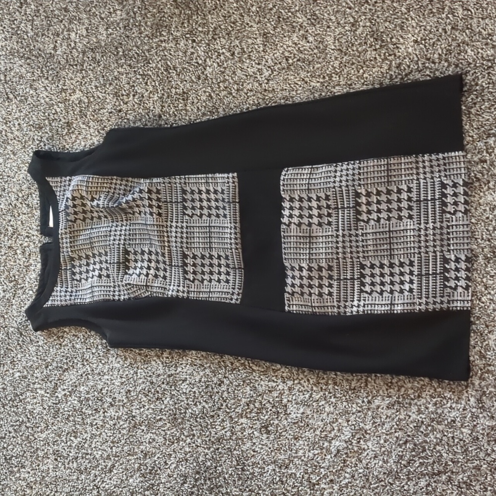 Black And Gray Dress